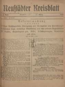 Neustadter Kreis - Blatt, nr.25, 1918