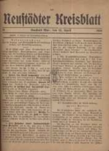 Neustadter Kreis - Blatt, nr.32, 1918