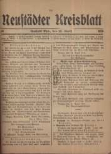 Neustadter Kreis - Blatt, nr.33, 1918