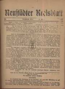 Neustadter Kreis - Blatt, nr.36, 1918