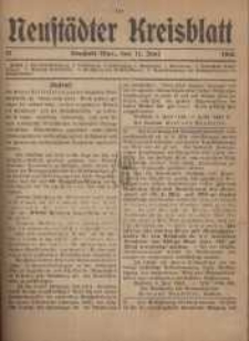 Neustadter Kreis - Blatt, nr.47, 1918