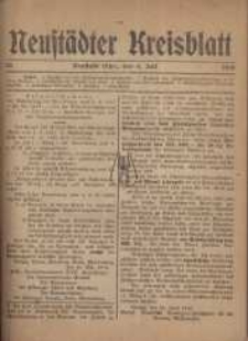 Neustadter Kreis - Blatt, nr.54, 1918