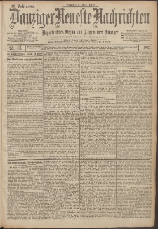 Danziger Neueste Nachrichten : unparteiisches Organ und allgemeiner Anzeiger 81/1902