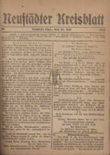 Neustadter Kreis - Blatt, nr.59, 1918