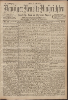Danziger Neueste Nachrichten : unparteiisches Organ und allgemeiner Anzeiger 92/1902