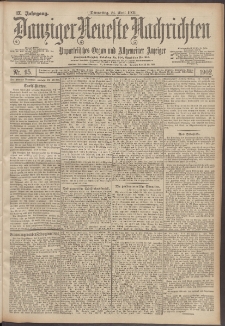 Danziger Neueste Nachrichten : unparteiisches Organ und allgemeiner Anzeiger 95/1902