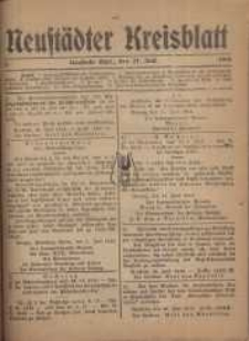 Neustadter Kreis - Blatt, nr.61, 1918