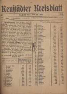 Neustadter Kreis - Blatt, nr.62, 1918