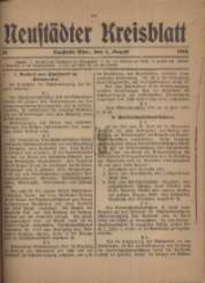 Neustadter Kreis - Blatt, nr.64, 1918