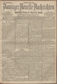 Danziger Neueste Nachrichten : unparteiisches Organ und allgemeiner Anzeiger 104/1902