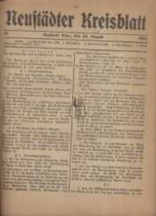 Neustadter Kreis - Blatt, nr.68, 1918