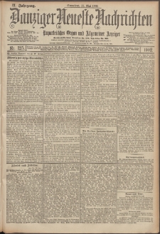 Danziger Neueste Nachrichten : unparteiisches Organ und allgemeiner Anzeiger 125/1902