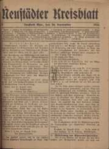 Neustadter Kreis - Blatt, nr.79, 1918