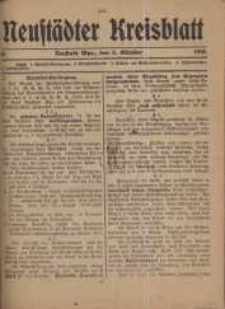 Neustadter Kreis - Blatt, nr.81, 1918