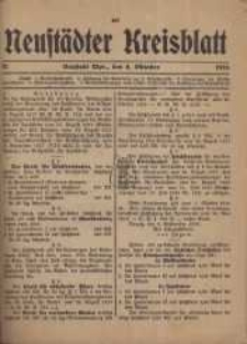 Neustadter Kreis - Blatt, nr.82, 1918