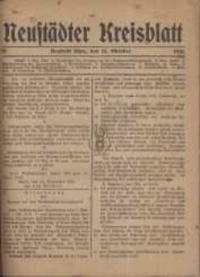 Neustadter Kreis - Blatt, nr.85, 1918