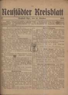Neustadter Kreis - Blatt, nr.87, 1918