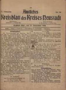 Neustadter Kreis - Blatt, nr.95, 1918