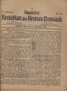 Neustadter Kreis - Blatt, nr.100, 1918