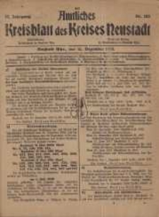 Neustadter Kreis - Blatt, nr.102, 1918