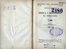 Szkoła i demokracja na przełomie