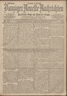 Danziger Neueste Nachrichten : unparteiisches Organ und allgemeiner Anzeiger 165/1902