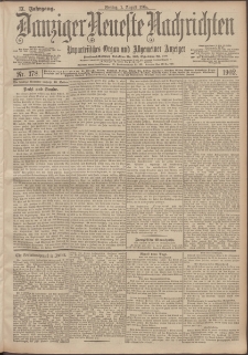 Danziger Neueste Nachrichten : unparteiisches Organ und allgemeiner Anzeiger 178/1902