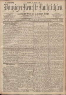 Danziger Neueste Nachrichten : unparteiisches Organ und allgemeiner Anzeiger 193/1902