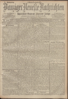 Danziger Neueste Nachrichten : unparteiisches Organ und allgemeiner Anzeiger 200/1902