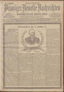 Danziger Neueste Nachrichten : unparteiisches Organ und allgemeiner Anzeiger 229/1902