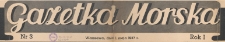 Gazetka Morska, 1937.05.01 nr 3