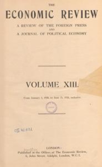 The Economic Review, Vol. XIII, 1926.04.09 nr 15