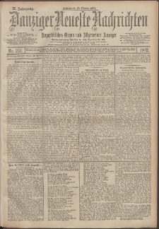 Danziger Neueste Nachrichten : unparteiisches Organ und allgemeiner Anzeiger 251/1902