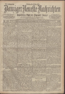 Danziger Neueste Nachrichten : unparteiisches Organ und allgemeiner Anzeiger 253/1902