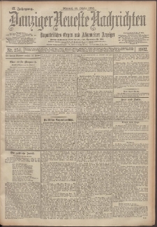 Danziger Neueste Nachrichten : unparteiisches Organ und allgemeiner Anzeiger 254/1902