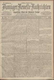 Danziger Neueste Nachrichten : unparteiisches Organ und allgemeiner Anzeiger 285/1902