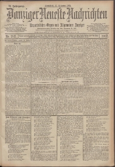Danziger Neueste Nachrichten : unparteiisches Organ und allgemeiner Anzeiger 292/1902
