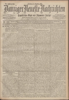 Danziger Neueste Nachrichten : unparteiisches Organ und allgemeiner Anzeiger 293/1902