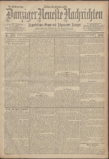 Danziger Neueste Nachrichten : unparteiisches Organ und allgemeiner Anzeiger 303/1902