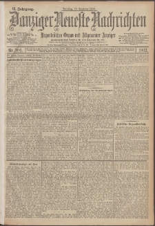 Danziger Neueste Nachrichten : unparteiisches Organ und allgemeiner Anzeiger 304/1902