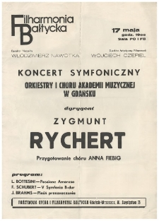 Koncert symfoniczny Orkiestry i Chóru Akademii Muzycznej w Gdańsku