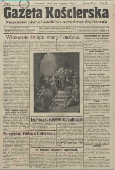 Gazeta Kościerska, nr 67, 1938