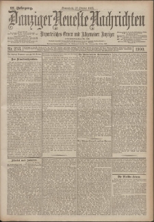 Danziger Neueste Nachrichten : unparteiisches Organ und allgemeiner Anzeiger 253/1900