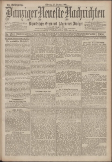 Danziger Neueste Nachrichten : unparteiisches Organ und allgemeiner Anzeiger 254/1900