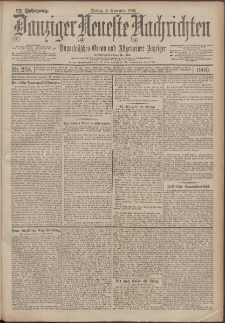 Danziger Neueste Nachrichten : unparteiisches Organ und allgemeiner Anzeiger 258/1900