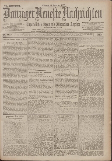 Danziger Neueste Nachrichten : unparteiisches Organ und allgemeiner Anzeiger 297/1900