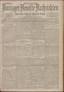 Danziger Neueste Nachrichten : unparteiisches Organ und allgemeiner Anzeiger 297/1900