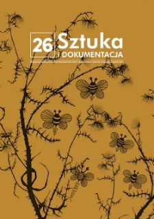 Sztuka i Dokumentacja, nr 26, 2022