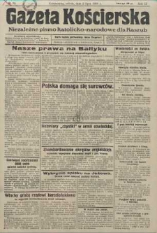 Gazeta Kościerska, nr 79, 1938