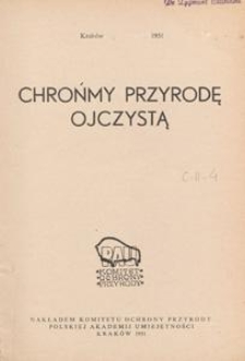Chrońmy Przyrodę Ojczystą, 1951.07-08 nr 7/8